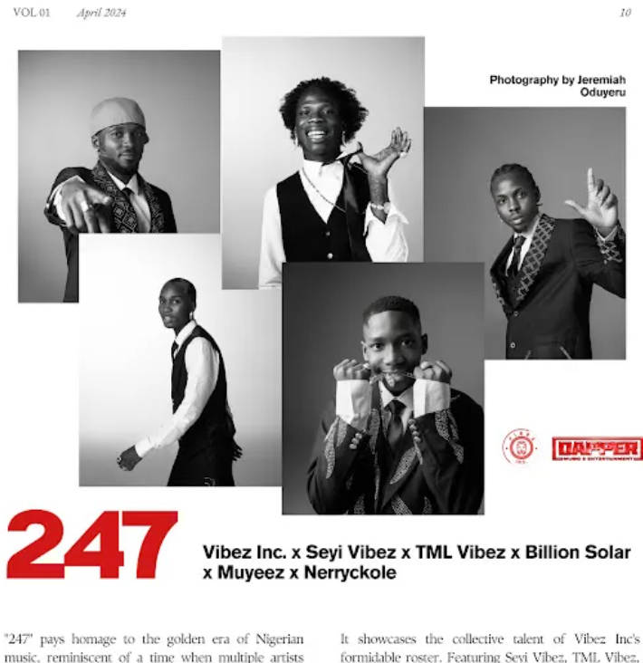 Seyi Vibez – 247 Ft. Tml Vibez & Muyeez, Billion Solar & Nerryckole